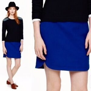 J. Crew Factory Shirttail Mini Skirt